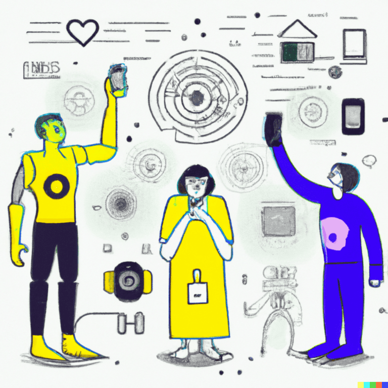 DALL·E 2023-01-17 21.43.34 - an impressive illustration about technologies trends