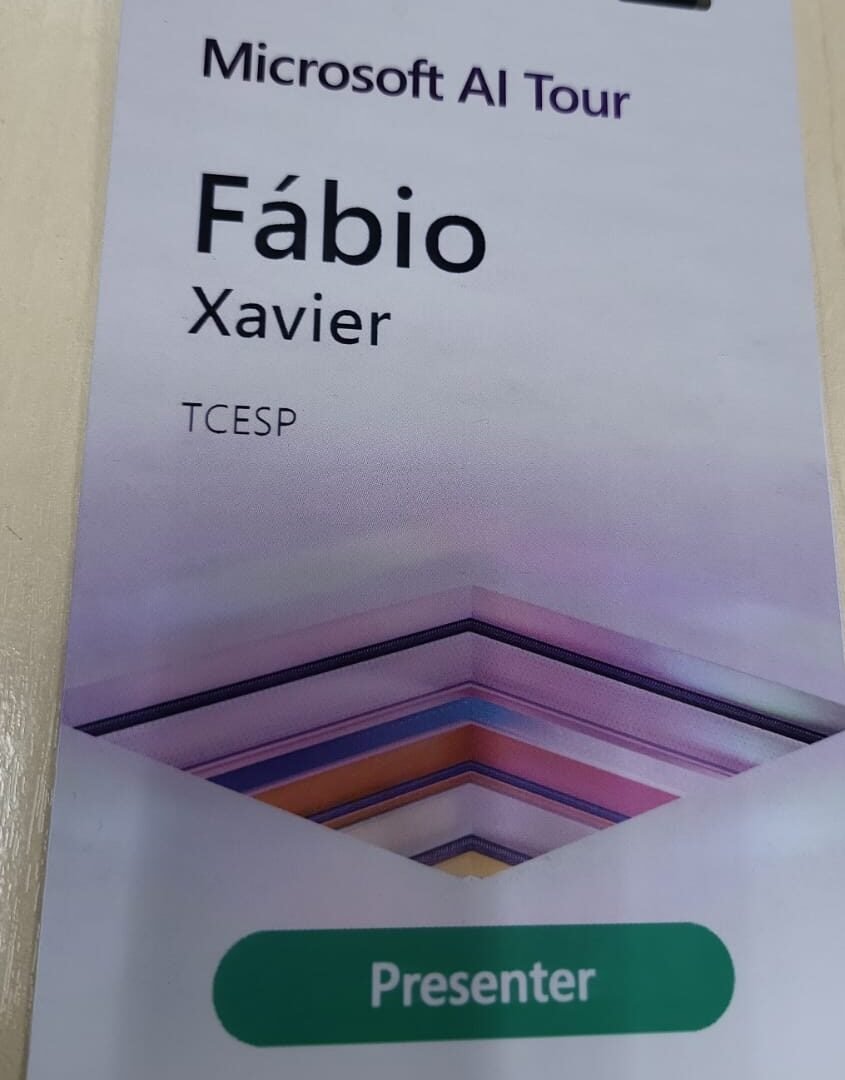 Palestra no Microsoft AI Tour São Paulo