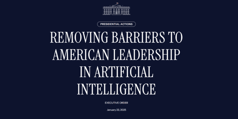 ordem executiva IA EUA