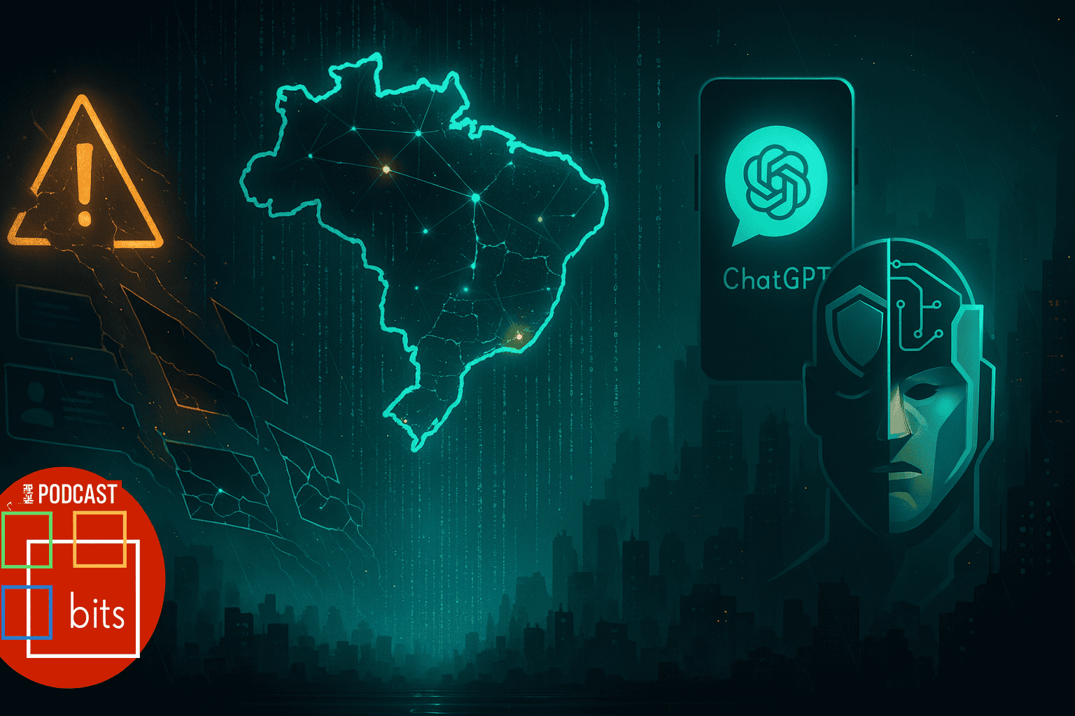 BITS #38 | BRASIL NO TOPO DO CHATGPT + 314 BILHÕES DE ATAQUES: seu @ virou dinheiro