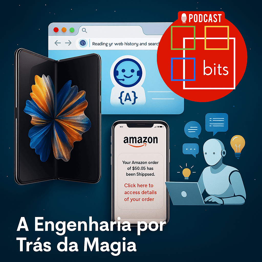 BITS #34 | “A Engenharia por Trás da Magia”: Segredos dos Dobráveis, Navegadores e Golpes de IA