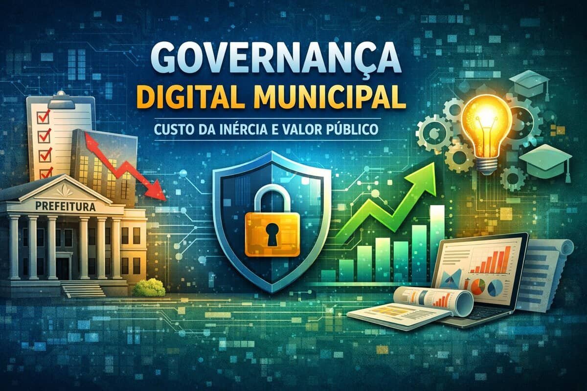 Governança digital municipal, inércia e valor público em gestão pública.